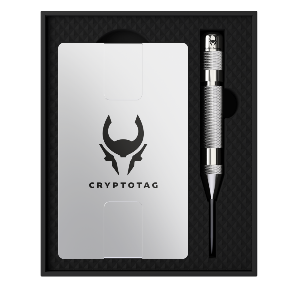 未開封 CRYPTOTAG Zeusスターターキット - プレミアムチタン暗号 Amazon.com: CRYPTOTAG Zeus Starter Kit - Premium Titanium Crypto